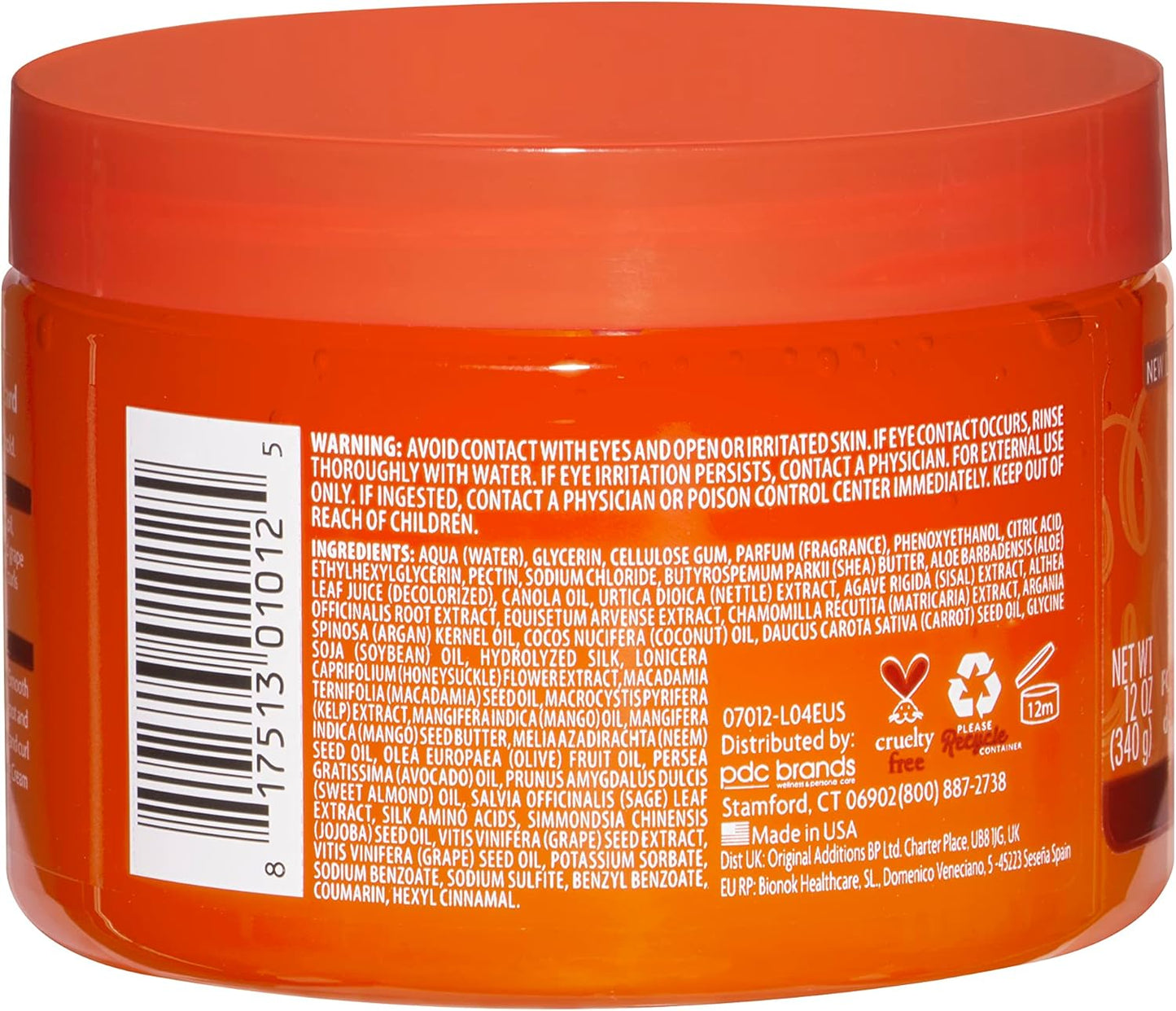 Cantu Shea Butter For Natural Hair Define Shine Custard, 340 Gm, 340g