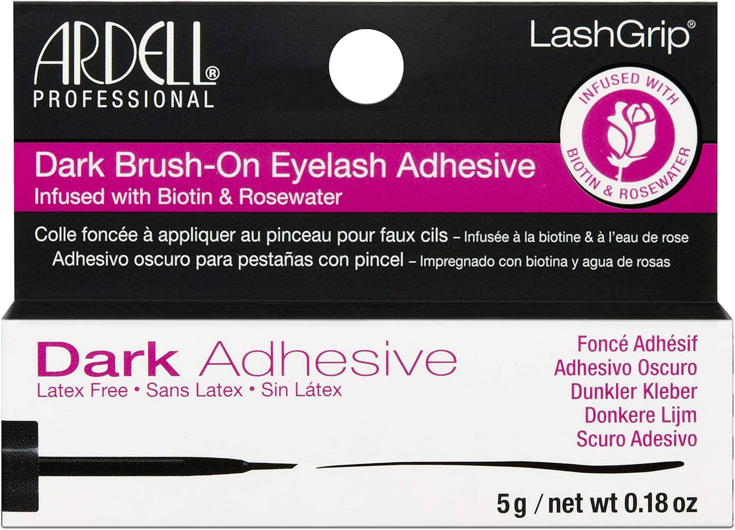 Ardell LashGrip Clear Brush-On Eyelash Adhesive 5g