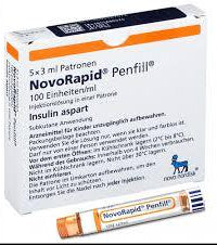 Novorapid Penfill 100I.U/ml 5*3ml penfills