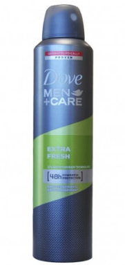 Dove deodorant spray 250 ml. Men Extra Fresh.