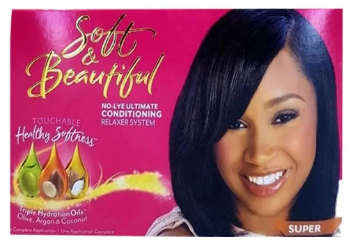 Soft & Beautiful Hair Straightening Kit for Perfect Moisture & Smoothness super