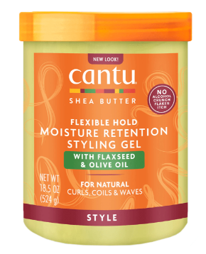 Cantu Shea Butter Flexible Hold Moisture Retention Styling Gel With Flaxseed & Olive Oil - 524g