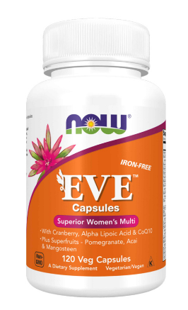 now eve  for women 120 cap