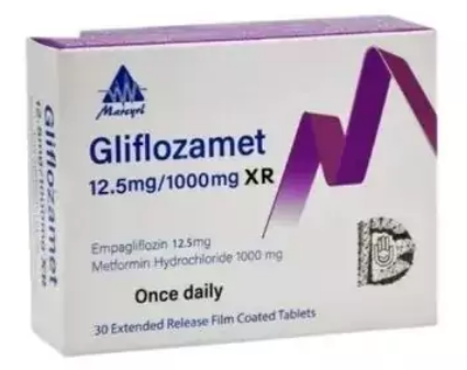 Gliflozamet 12.5Mg/1000Mg Xr 30 Tab