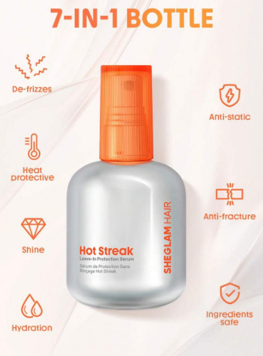 SHEGLAM HAIR Hot Streak Leave-In Protection Serum 150ml