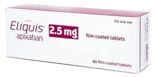 Eliquis 2.5 Mg, Anticoagulant