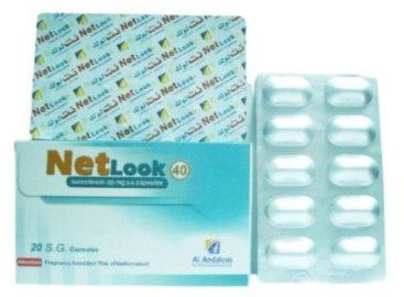 NETLOOK 40MG CAP  N