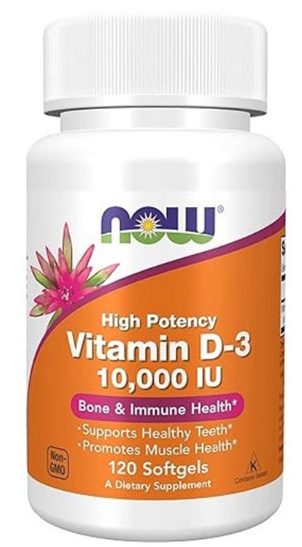 now vit d3 10000 120tab