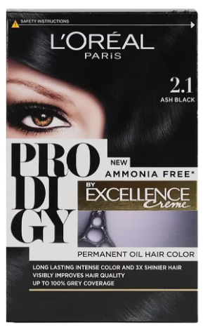 LOREAL PRO DI GY 2.1 ASH BLACK