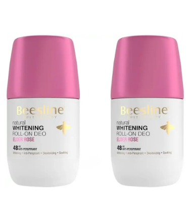 Beesline Dry Ocean Fresh + Powder Soft Deodorant, Roll On, Offer (1+1)