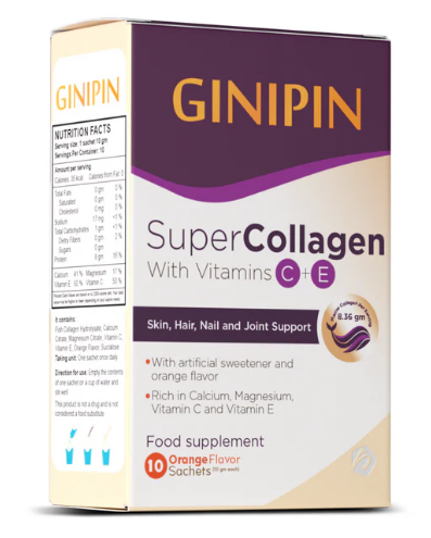 GINIPIN Super Collagen 10 sachets