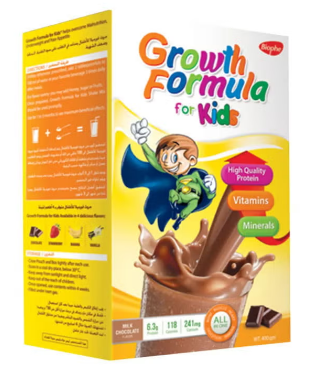Growth formula for kids 400 gm pd. - banana