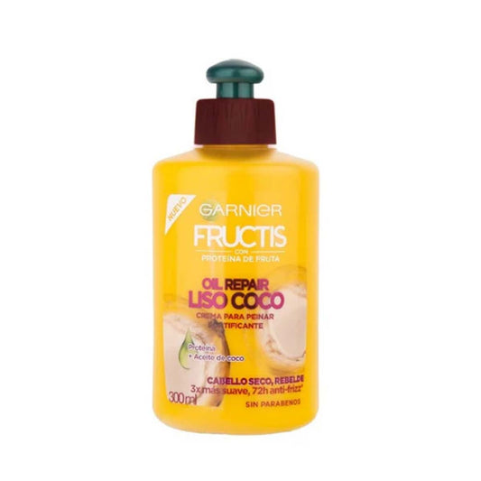 GARNIER  FRUCTIS OIL LISO COCO CREAM 300ML