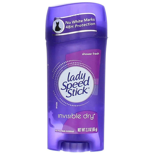 LADY SPEED shower fresh STICK INVISIBLE DRY 65 G