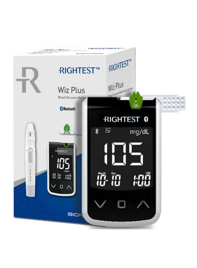 Bionime Rightest WizPlus bundle (Glucometer + 50 strips)