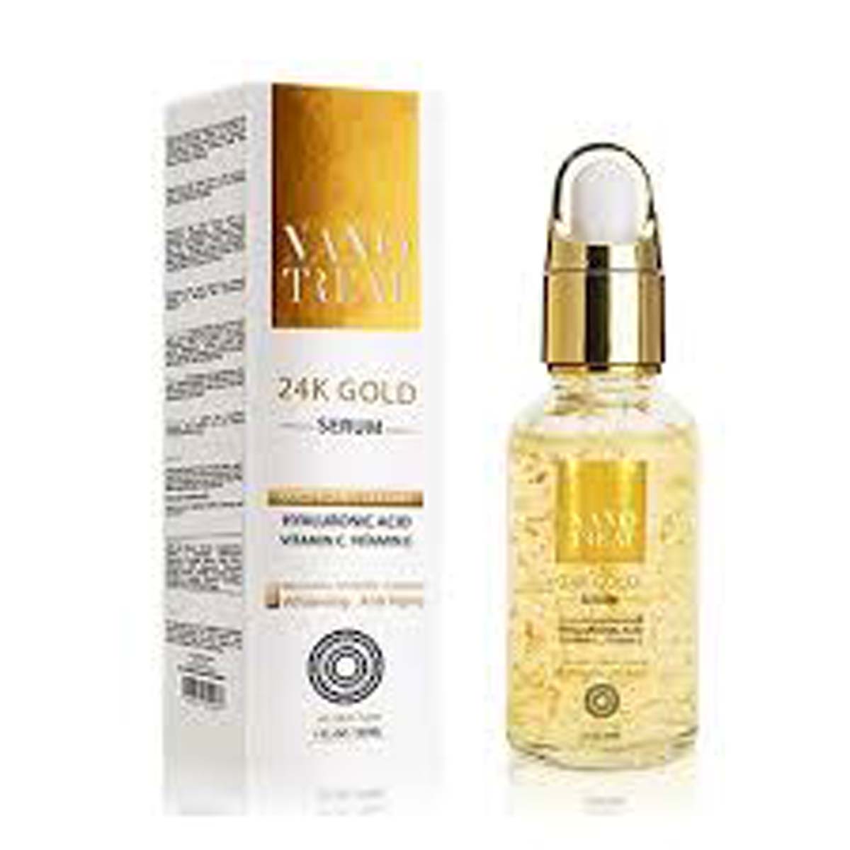 NANO TREAT 24 K GOLD SERUM 30 ML