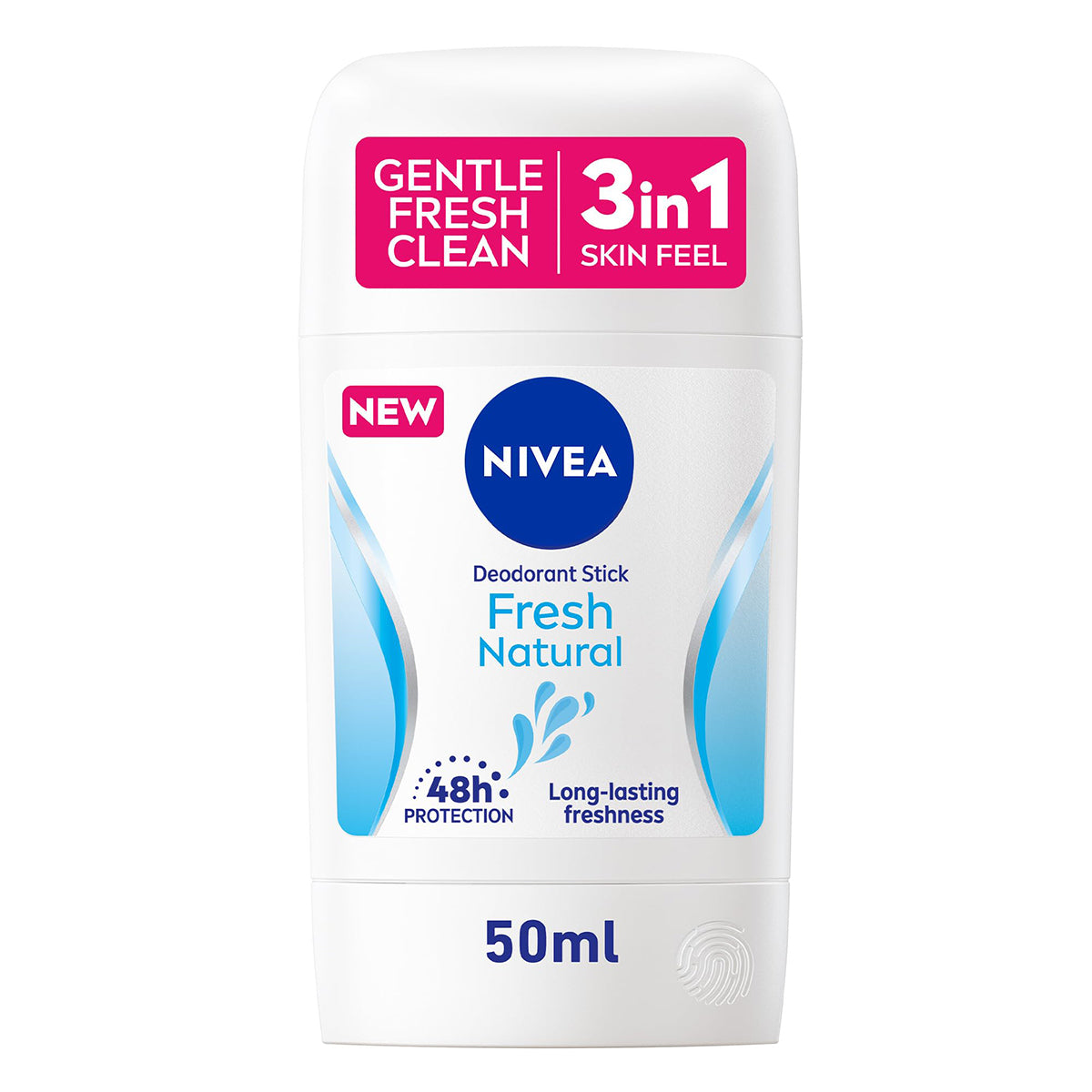 NIVEA fresh natural 3*1 stick