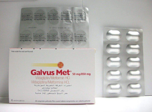 Galvus met 50/850 mg - 30 F.C. Tablet