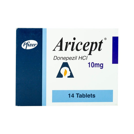 Aricept 10mg 14 tablets