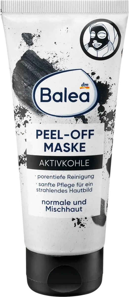 Balea Gesichtsmaske Peel-Off mit Aktivkohle