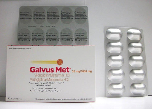 Galvus met 50/1000mg 30 tablets