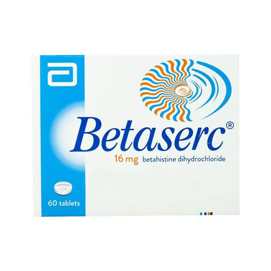 BETASERC 16 MG 60 TAB N