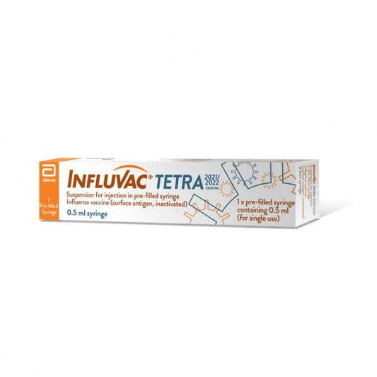 Influvac 1 pref.Syringe Susp. For inj 15 mcg/0.5 ML.