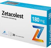 zetacolest 180 mg 30 tab