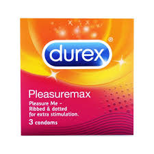 DUREX PLEASURE ME 3 CONDOMS *