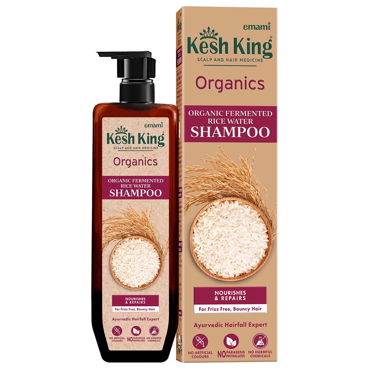 keshking rice shampoo 300ml