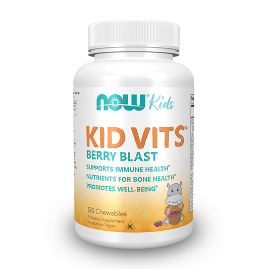 now Kid Vits Berry Blast 120 Chewables