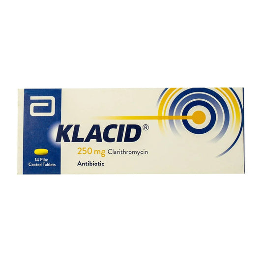 KLACID 500 MG 14 TAB n