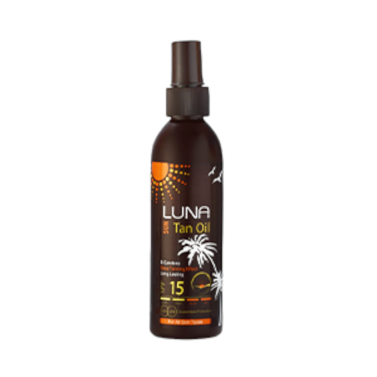 luna tan oil 15+ spray 200ml