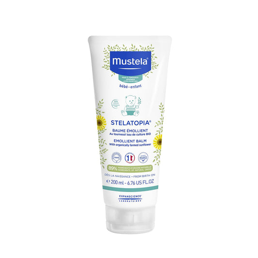 mustela stelatopia emollient balm 200 ml