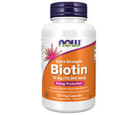 now biotin 10000 120cap