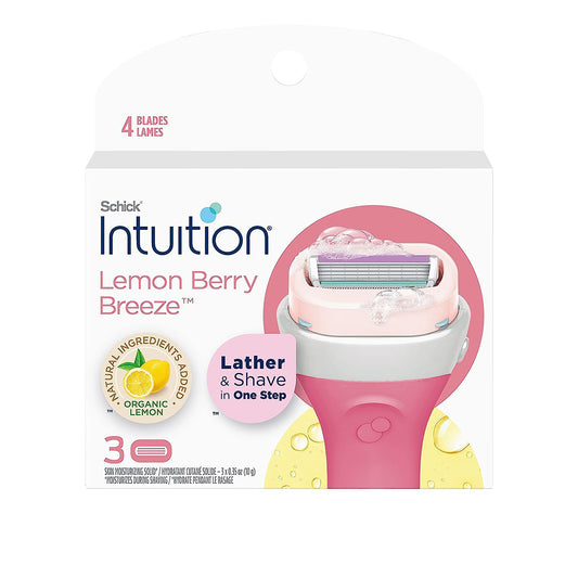 schick intuintion lemon 3pcs