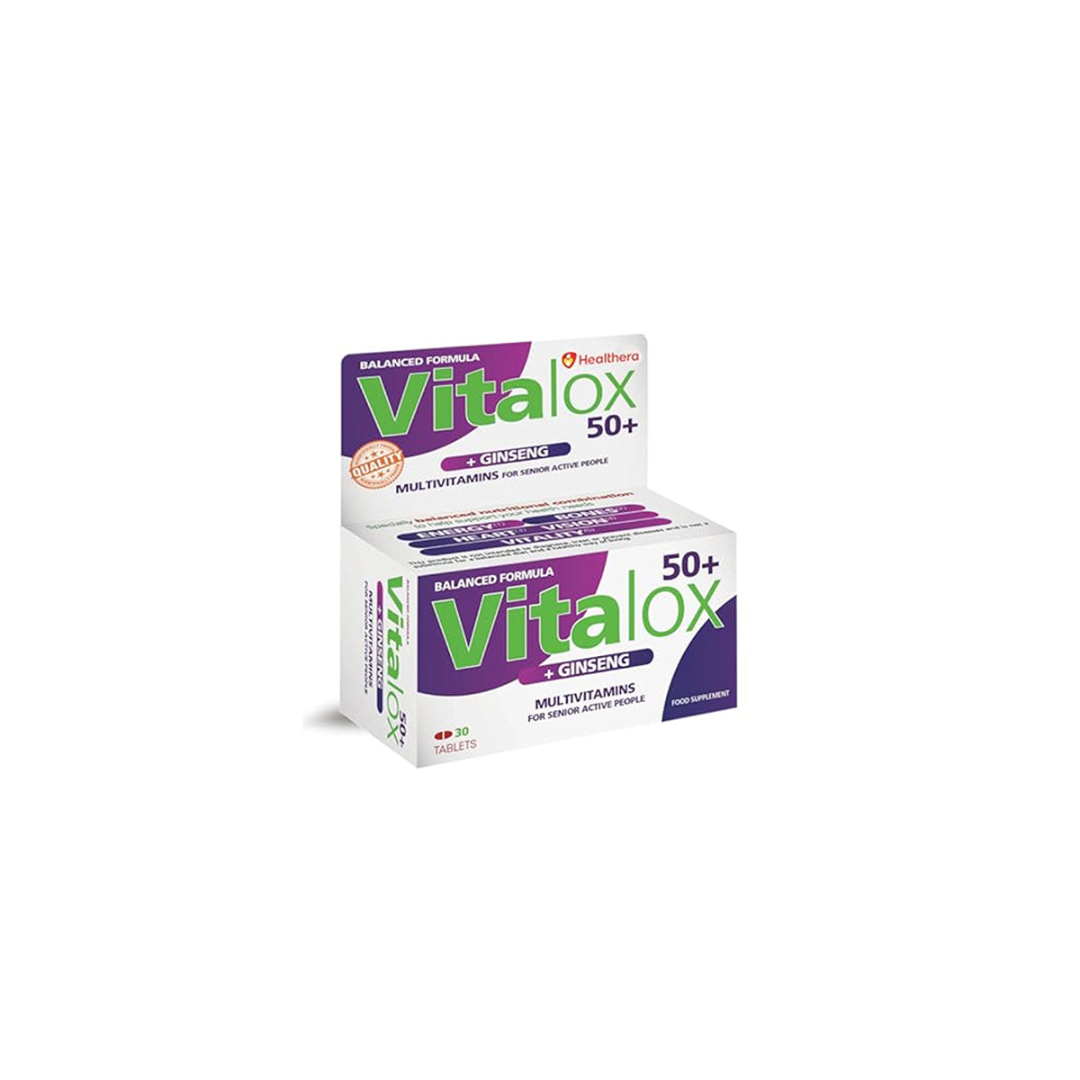 vitalox 50+ 30 tab